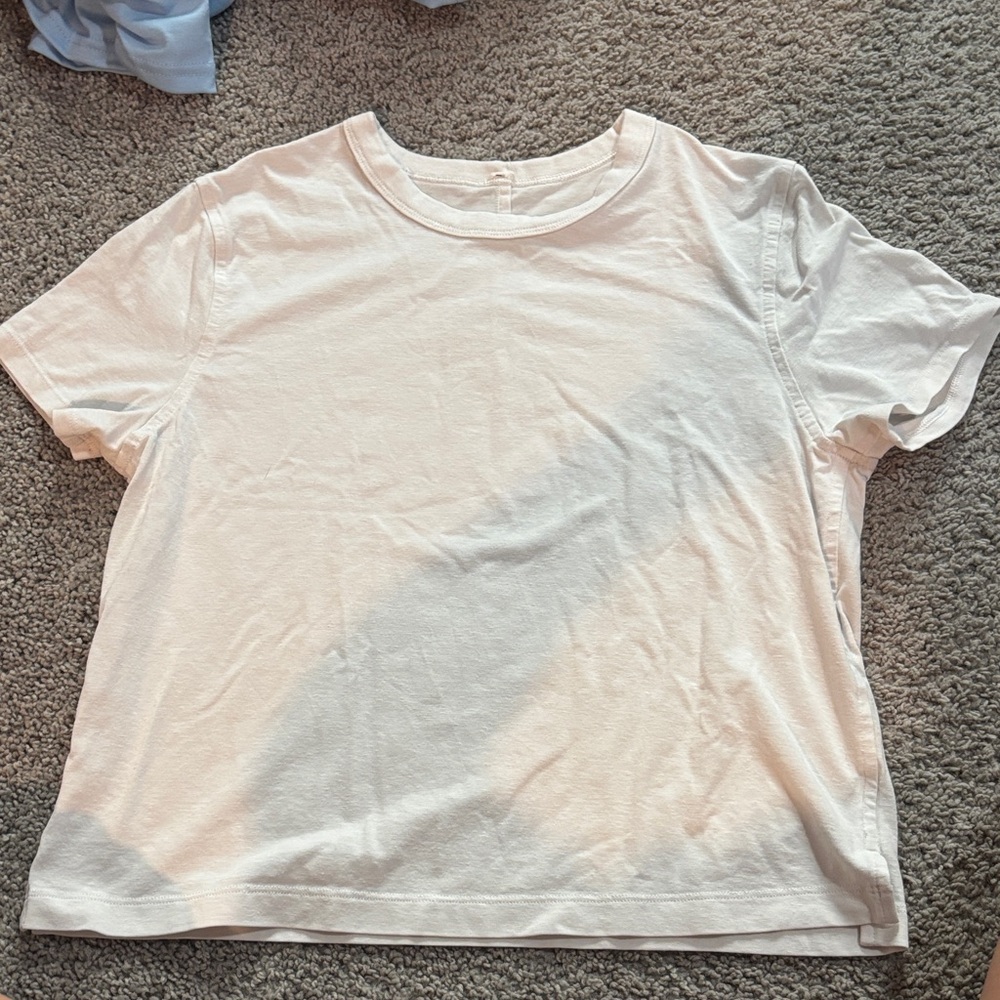 Lulu Lemon Casual White T-Shirt